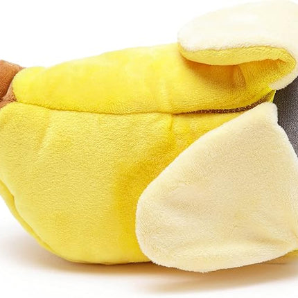 Anirollz Pandaroll Plush in Banana Outfitz – Kawaii Stuffed Animal with Removable Costume – Cute Soft Plush Toy Gift for Girls, Kids & Collectors