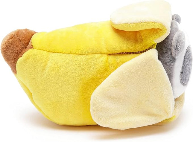 Anirollz Pandaroll Plush in Banana Outfitz – Kawaii Stuffed Animal with Removable Costume – Cute Soft Plush Toy Gift for Girls, Kids & Collectors