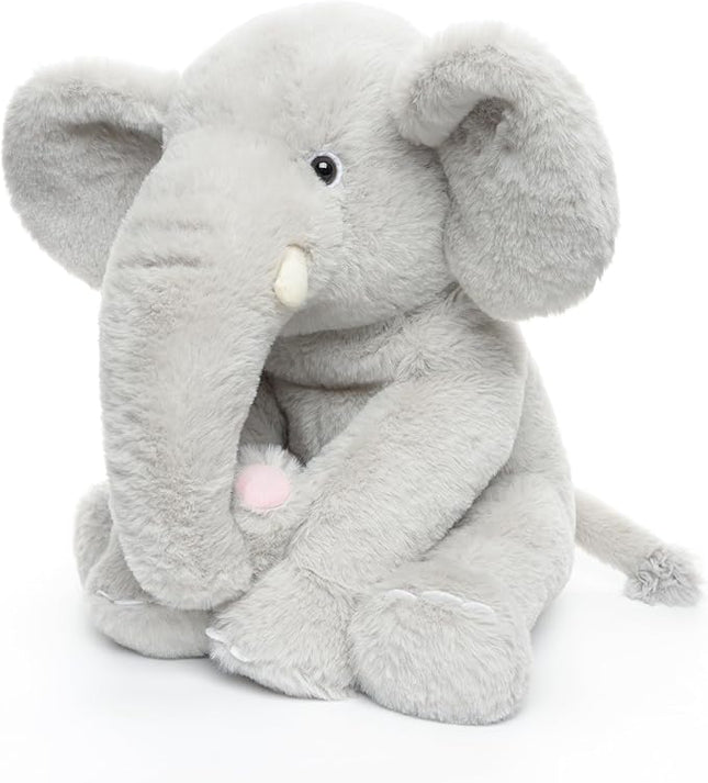 13" Gray Elephant Stuffed Animal - Plush Toy for Boys, Girls, Kids, Baby Shower, Bedtime, Birthday