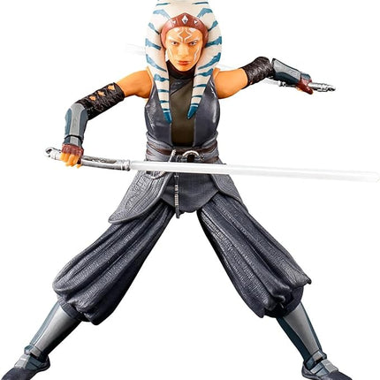 STAR WARS The Black Series Ahsoka Tano Toy 6-Inch-Scale The Mandalorian Collectible Action Figure, Toys for Kids Ages 4 and Up