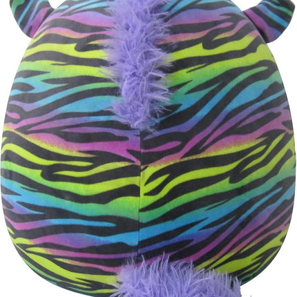 Squishmallows Original 14-Inch Safiyah Rainbow Zebra - Large Ultrasoft Official Jazwares Plush
