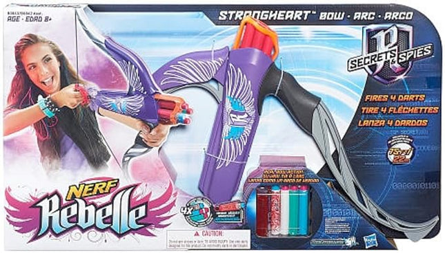 Nerf Rebelle Strongheart Bow Blaster (Purple)