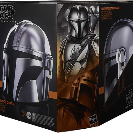 STAR WARS The Black Series The Mandalorian Premium Electronic Helmet Roleplay Collectible, Toys for Kids Ages 14 and Up