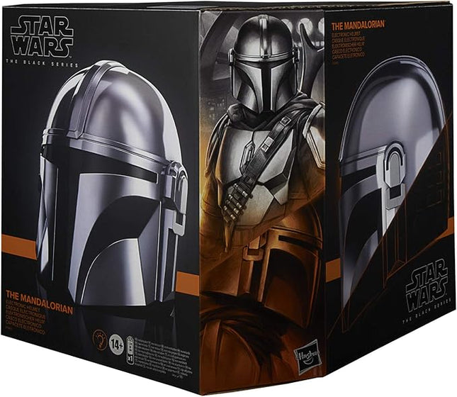 STAR WARS The Black Series The Mandalorian Premium Electronic Helmet Roleplay Collectible, Toys for Kids Ages 14 and Up