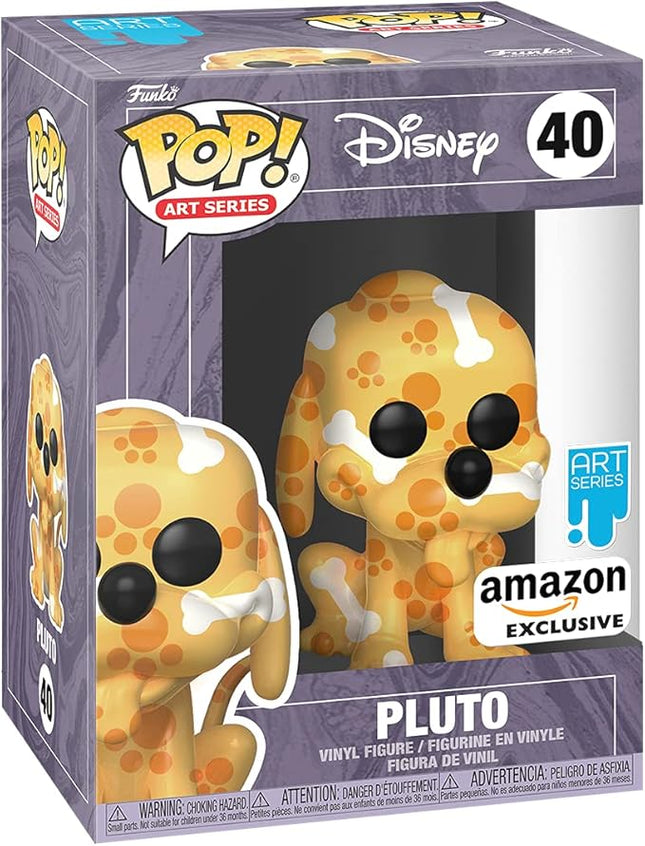 Funko Pop! Artist Series: Disney Treasures from The Vault - Pluto Vinyl Figure, Amazon Exclusive