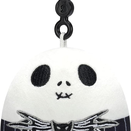 Squishmallows Original 3.5in Disney Jack Skellington and Sally Clip 2-Pack – Official Jazwares Plush