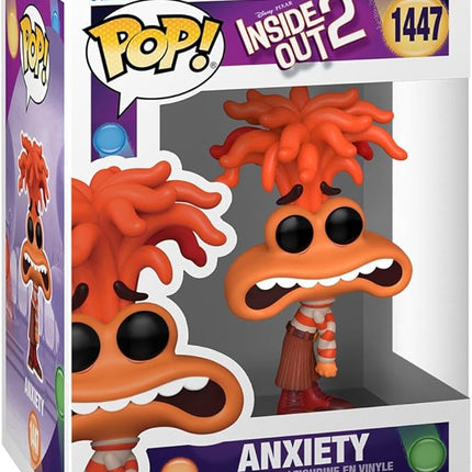 Funko POP! Disney: Inside Out 2 - Anxiety - Collectable Vinyl Figure - Gift Idea - Official Merchandise - for Kids & Adults - Movies Fans - Model Figure for Collectors and Display