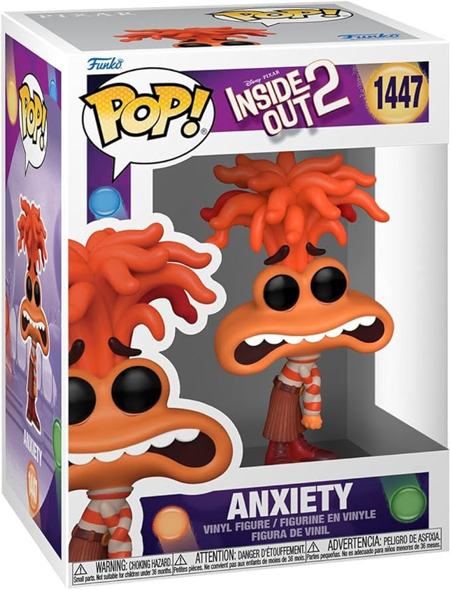 Funko POP! Disney: Inside Out 2 - Anxiety - Collectable Vinyl Figure - Gift Idea - Official Merchandise - for Kids & Adults - Movies Fans - Model Figure for Collectors and Display