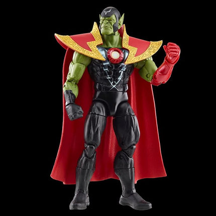 Marvel Legends Series Skrull Queen and Super-Skrull, Avengers 60th Anniversary Collectible 6 Inch Action Figures, 9 Accessories