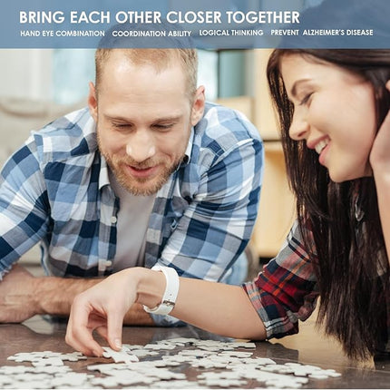 MOMIBOOK Puzzles for Adults 1000 Piece Jigsaw Puzzles of Let's Go! Set Sail, Painting Image Difficult Challenging Hard Impossible Puzzle, Cute Funny Toys & Games Christmas Birthday Gifts