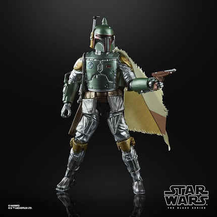 STAR WARS The Black Series Carbonized Collection Boba Fett Toy Figure