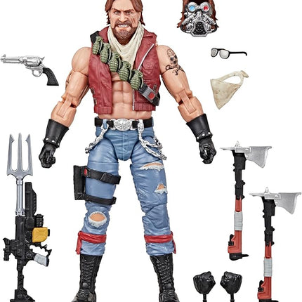 G.I. Joe Classified Series #167, Dreadnok Monkeywrench, Collectible 6 Inch Action Figure with 10 Accessories