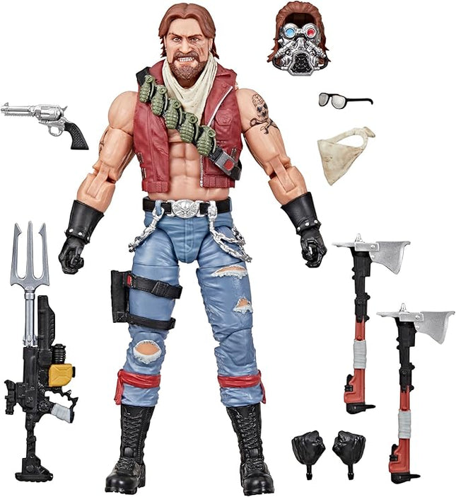 G.I. Joe Classified Series #167, Dreadnok Monkeywrench, Collectible 6 Inch Action Figure with 10 Accessories