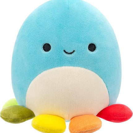 Squishmallows Original 5-Inch Plush 10-Pack - Gigi Tabby Cat, Dolan Dino, Brina Bigfoot, Maui Pineapple, Amal Moth, and More - Ultrasoft Official Jazwares Plush