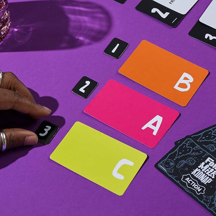 Hasbro Gaming Fork Milk Kidnap Game for Adults Only, an Adult Party Game of Questionable Choices, Ages 17+, for 3 to 10 Players, Hilarious NSFW Card Games