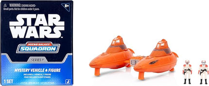 Star Wars Micro Galaxy Squadron Cloud Car Mystery Bundle - 3-Inch and 2.5-Inch Vehicles with Accessories (Amazon Exclusive)