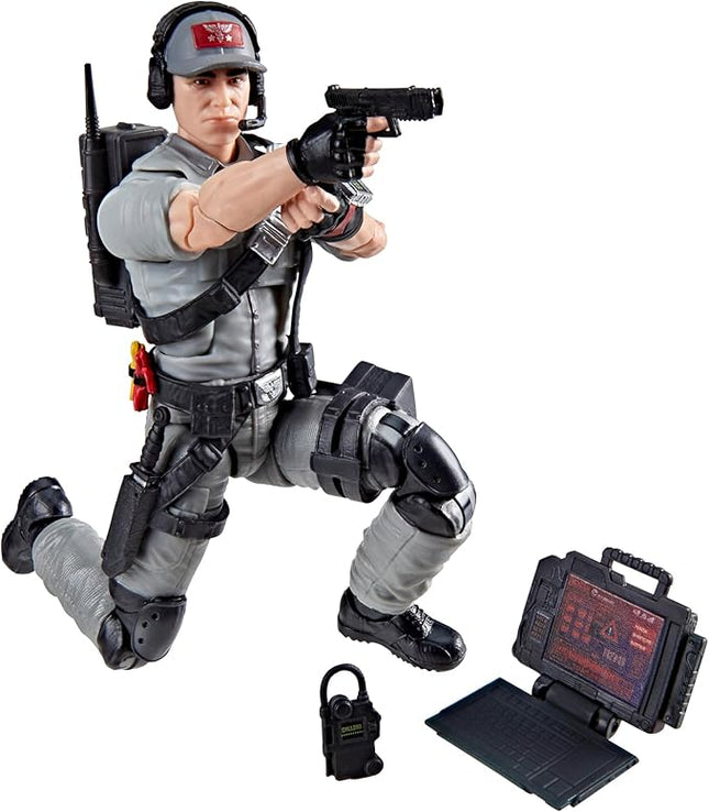 G.I. Joe Classified Series #178, Blaine “Mainframe” Parker, Collectible 6-Inch Action Figure with 9 Accessories