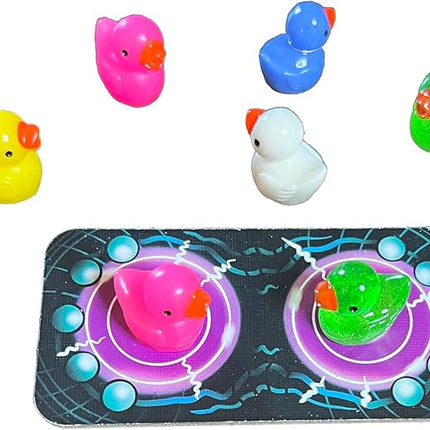 Abducktion - IntergalacDuck Research Expansion Pack, 25-30 Minutes, Additional Cards, 2 More Boards for up to 6 Players, and Glitter Ducks!