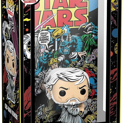 Funko Pop Comic Cover: Star Wars - OBI-Wan - Collectable Vinyl Figure - Gift Idea - Official Merchandise - Toys for Kids & Adults - Model Figure for Collectors and Display