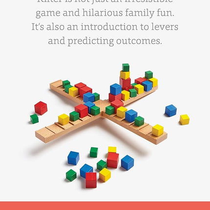 SimplyFun Kilter - The Educational Game of Levers & Motion - Irresistible Game & Hilarious Family Fun with an Introduction to Physics & Predicting Outcomes - Kids Game - 2 to 4 Players - Ages 8 & Up