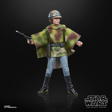 STAR WARS The Black Series Princess Leia Organa (Endor) Toy 6-Inch Scale Return of The Jedi Collectible Figure, Ages 4 and Up
