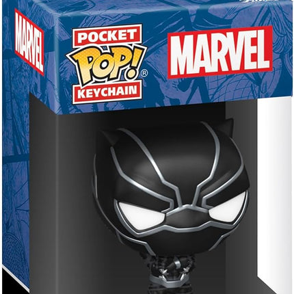 Funko POP! Keychain: Marvel - Black Panther - Marvel Comics Novelty Keyring - Collectable Mini Figure - Stocking Filler - Gift Idea - Official Merchandise - Comic Books Fans - Backpack Decor