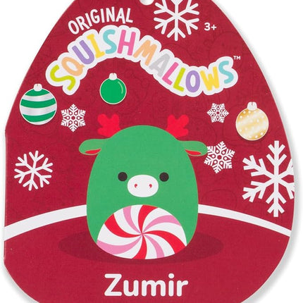 Squishmallows Original 5in Zumir The Green Moose with Peppermint Swirl Belly – Official Jazwares Plush (Little)
