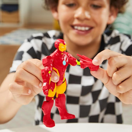 Avengers MixMashers Marvel Iron Man Custom Mix-and-Match Action Figure & Accessories, 5-Inch-Scale (12 cm) Super Hero Toys for Kids Ages 4+