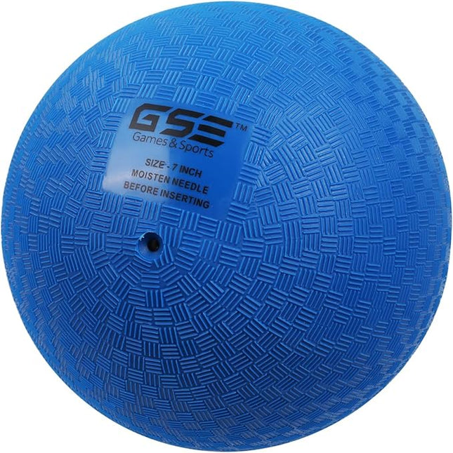 GSE Games & Sports Expert 5"/7"/8.5"/10" Inflatable Playground Ball, Kickball, Bouncy Dodge Ball, Handball for Kid/Adult, Perfect for Recess Ball Games, Gym, Yoga Exercises, Schools Sports Activities
