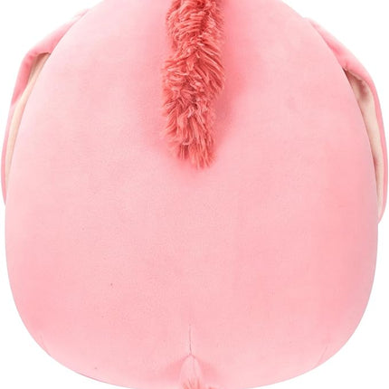 Squishmallows Original 12-Inch Maudie Pink Donkey with White Fuzzy Belly - Official Jazwares Plush