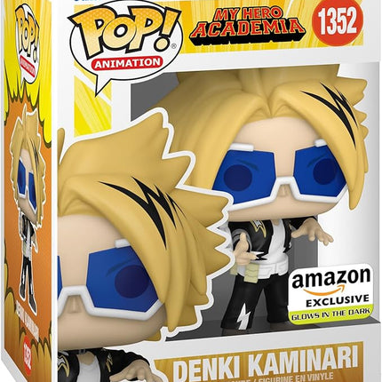 Funko POP! Animation: MHA - Denki Kaminari - Glow in The Dark - My Hero Academia - Collectable Vinyl Figure - Gift Idea - Official Merchandise - for Kids & Adults - Anime Fans