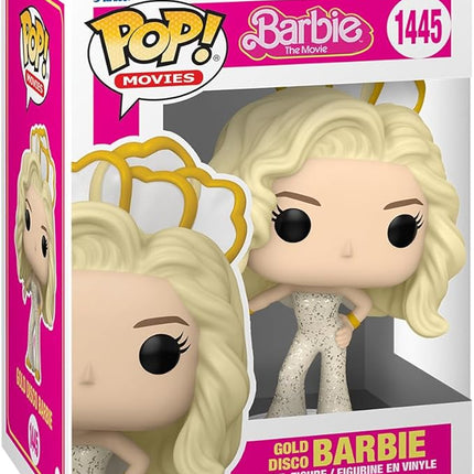 Funko POP! Movies: Barbie - Gold Disco Barbie - (Dance Party) - Collectable Vinyl Figure - Gift Idea - Official Merchandise - for Kids & Adults - Movies Fans - Model Figure for Collectors and Display