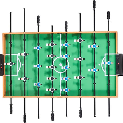 VEVOR Foosball Table 42/48/55 in Foosball Table Indoor Full Size Foosball Tables for Home, Family, and Game Room, Durable Soccer Set, Includes 2/4 Balls, Score Keeper, and 2 Cup Holders