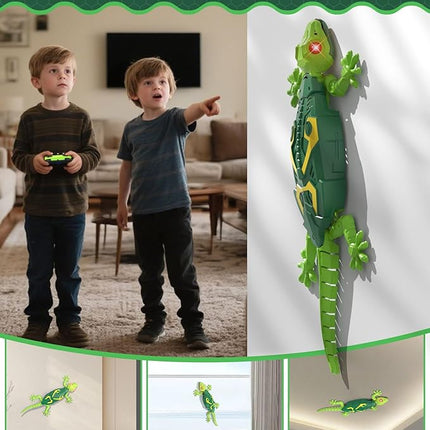 Wall Climbing Lizard,Rc Car Toys for Kids,Remote Control Cars,Wall Crawler Robot Geckos,Fun Kids Toys,Cool Stuff Gadgets 2025,Halloween Christmas Birthday Gifts for Boys Girls Teens Ages 3 4 5 6 7 8 +