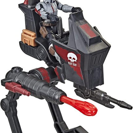 STAR WARS Mission Fleet Expedition Class Tech (Bad Batch) at-RT Ambush 2.5-Inch-Scale Figure and Vehicle Set, Toys for Kids Ages 4 and Up,F1339