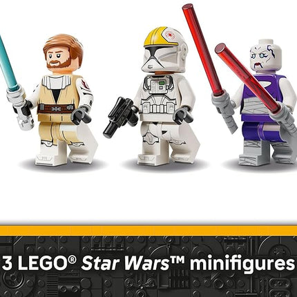 LEGO Star Wars: The Clone Wars V-19 Torrent Starfighter Building Toy - Pretend Play Set for Boys & Girls, Ages 9+ - Starship Model Kit W/ 3 Minifigures - Gift Idea for Birthdays - 75432