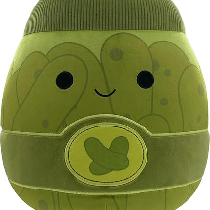 Squishmallows Original 14in Zaid The Green Pickle Jar – Official Jazwares Plush (Large)