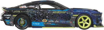 Hot Wheels Premium Car Culture 1:64 Scale Die-Cast 2024 Mustang RTR Spec 5-FD Collectible Vehicle with Real Riders Tires & Metal/Metal Body & Chassis