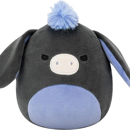 Squishmallows Original 5in Don The Charcoal Donkey – Official Jazwares Plush (Little)