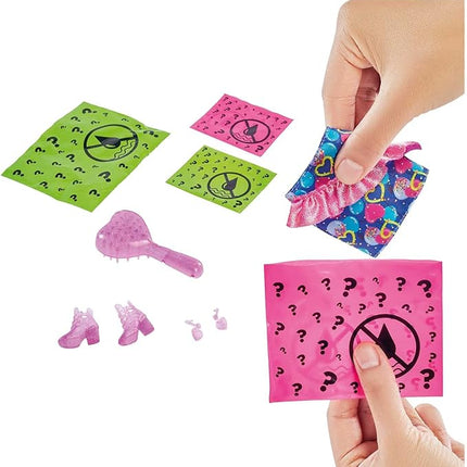 Barbie Color Reveal Doll & Accessories, Party Series, 7 Surprises, 1 Barbie Doll (Styles May Vary)