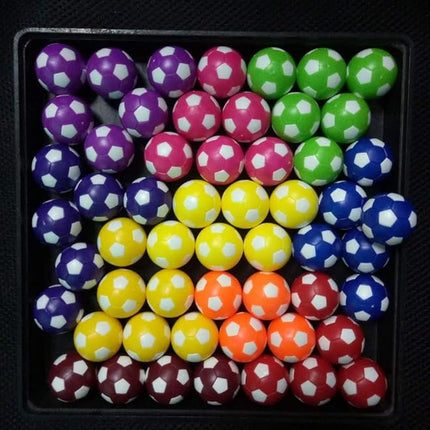 Table Soccer Foosballs Replacement Balls Mini Multicolor 36mm Official Foosball 12 Pack