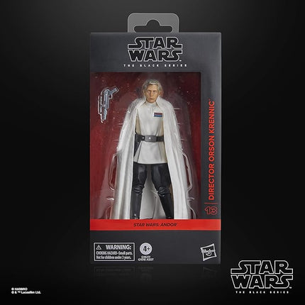 STAR WARS The Black Series Director Orson Krennic, Andor Collectible 6 Inch Action Figure
