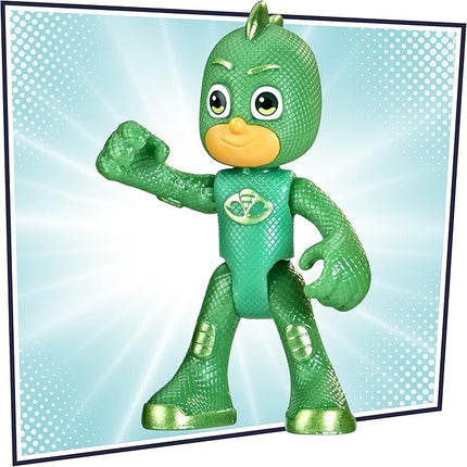 PJ Masks Heroes and an Yu Figure Set Preschool Toy, 4 Poseable Action Figures and 1 Accessory for Kids Ages 3 and Up (Amazon Exclusive)