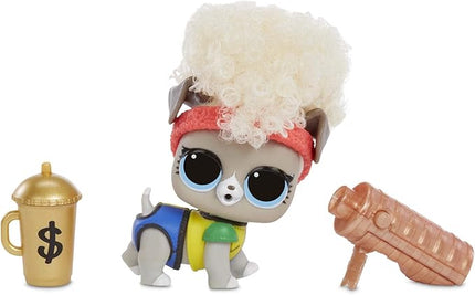 L.O.L. Surprise! Lights Pets with Real Hair & 9 Surprises including Black Light Surprises