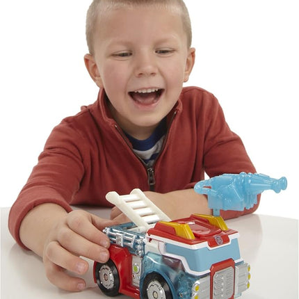 Transformers Playskool Heroes Rescue Bots Energize Heatwave The Fire Bot Converting Toy Robot Action Figure, Toys For Kids Ages 3 And Up (Amazon Exclusive)