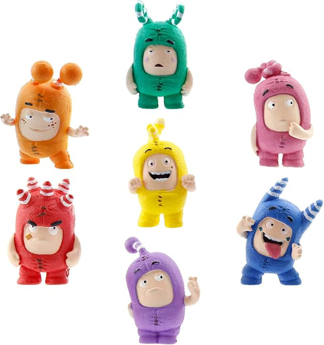 ODDBODS Toy Set of Mini Figurines for Preschool Kids (Ages 3+)