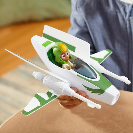 Star Wars: Young Jedi Adventures Jedi Pilot Kai Brightstar, 4-Inch Scale Action Figure Ship, Toys, Preschool Toys for 3 Year Old Boys & Girls