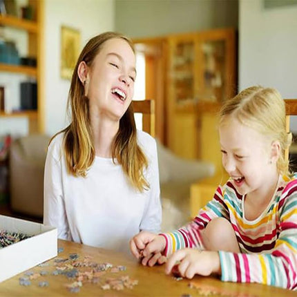 Graffitic Blossom Jigsaw Puzzles 1000 Pieces for Adults, Families (Sunflowers,Plants,Green Leaves) Pieces Fit Together Perfectly 19.7''x27.6''inch Wildflowers Frameable Magic Puzzle Art（Yellow）