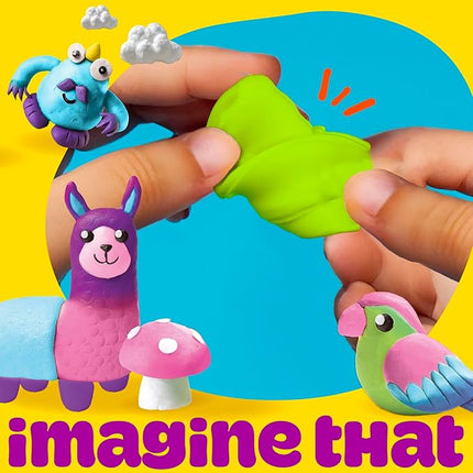 Play-Doh Brand Multicolor Air Dry Clay Bucket, 40 oz, 5 Colors, Paintable Clay Lightweight & Crumble-Free Sculpting Clay, Arts and Crafts Supplies, Kids Craft Material