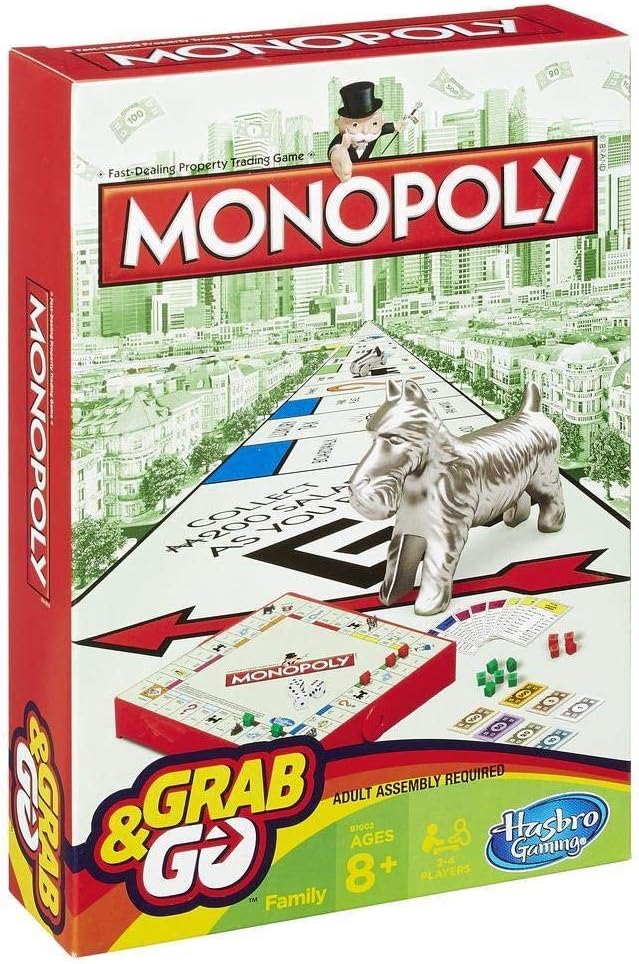 Hasbro Monopoly Grab and Go Game